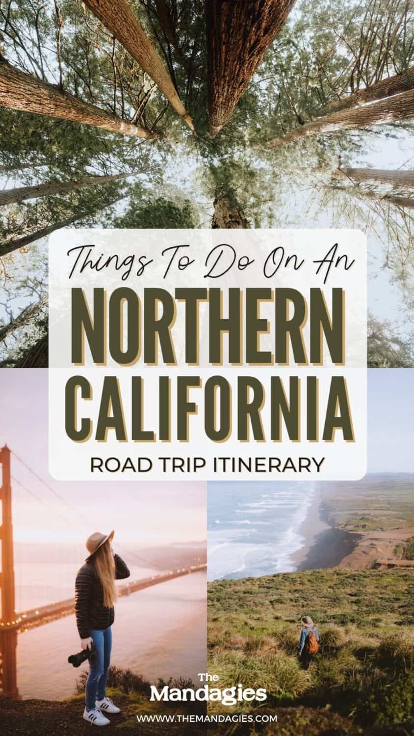 road trip up north california