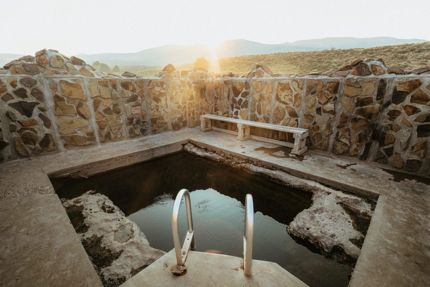 Hart Mountain Hot Spring Developed Pool