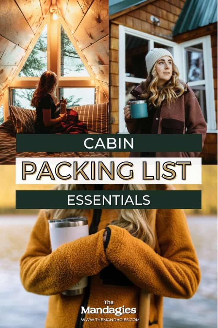 Cabin Packing List - TheMandagies.com Pin 3