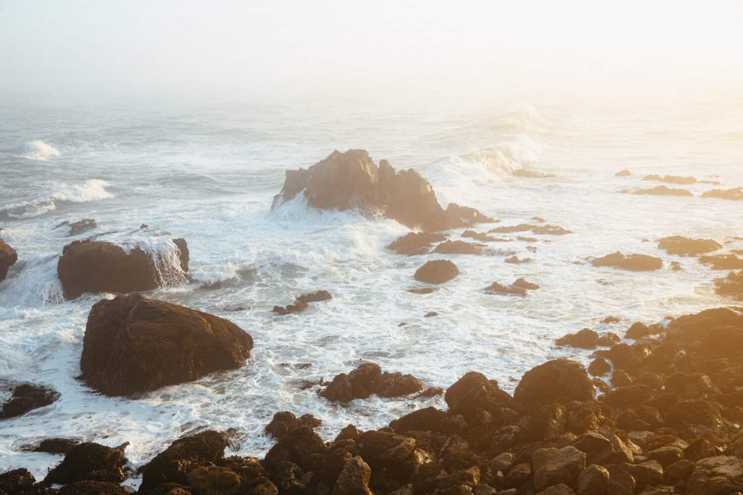 Mussel Rocks at Sunrise - Patricks Point