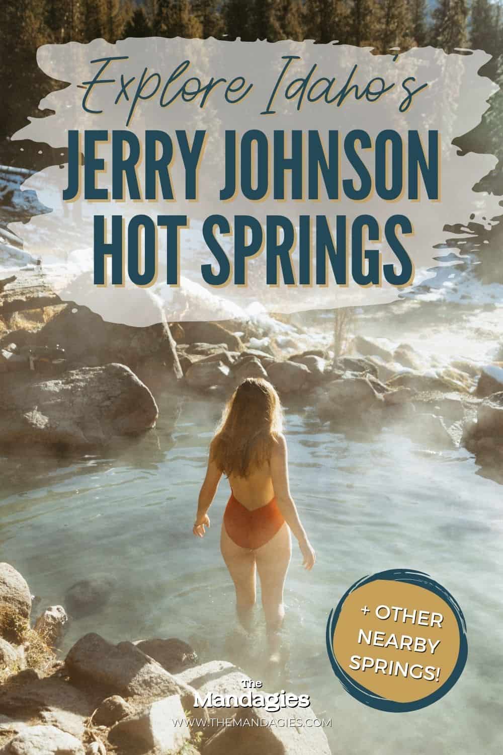 Jerry Johnson Hot Springs in Central Idaho is one of the coolest hot springs in Idaho! We're sharing how to get to the Lolo Pass area, what to pack for your hot springs day hike, and nearby hot springs near Missoula and North Idaho. Save this post for your next beautiful Idaho road trip! #westcoast #roadtrip #americanroadtrip #idaho #PNW #hotsprings #idahohotsprings #mountains #lolopass #missoula