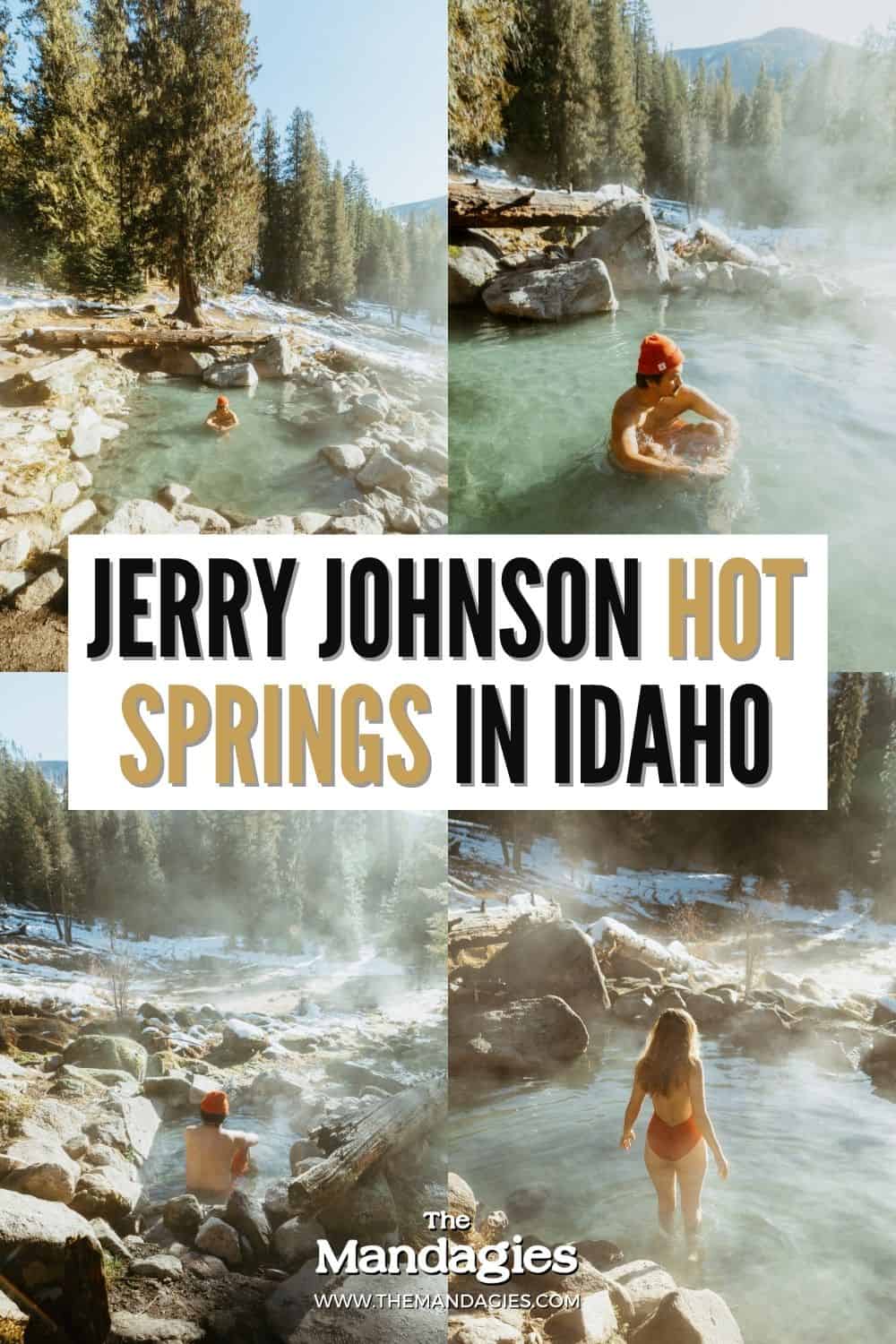 Jerry Johnson Hot Springs in Central Idaho is one of the coolest hot springs in Idaho! We're sharing how to get to the Lolo Pass area, what to pack for your hot springs day hike, and nearby hot springs near Missoula and North Idaho. Save this post for your next beautiful Idaho road trip! #westcoast #roadtrip #americanroadtrip #idaho #PNW #hotsprings #idahohotsprings #mountains #lolopass #missoula
