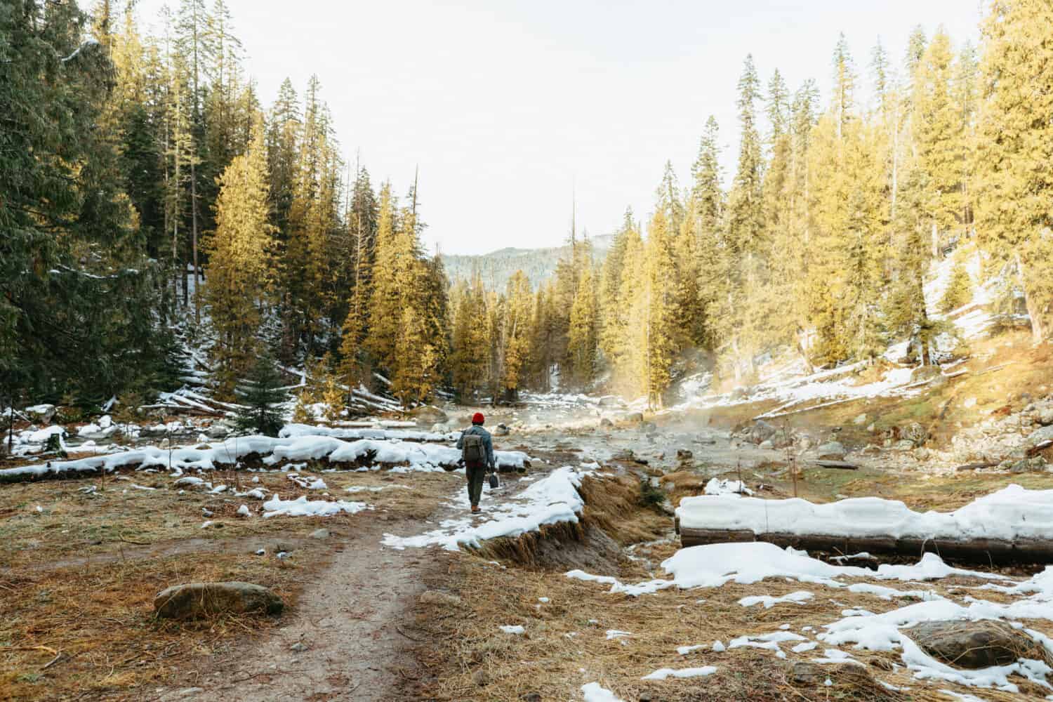 Berty at Jerry Johnson Hot Springs