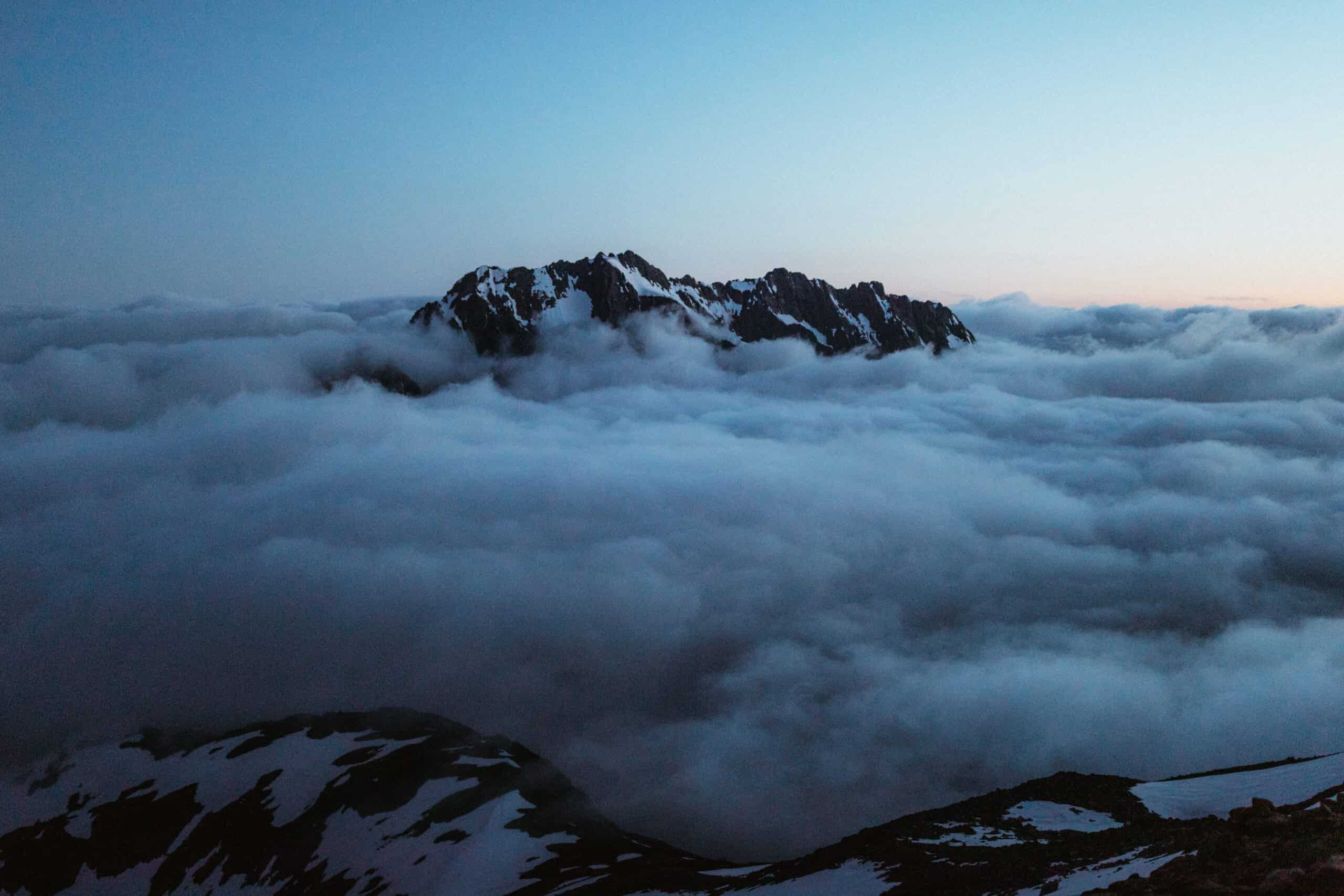 Cloud inversion in Washington State