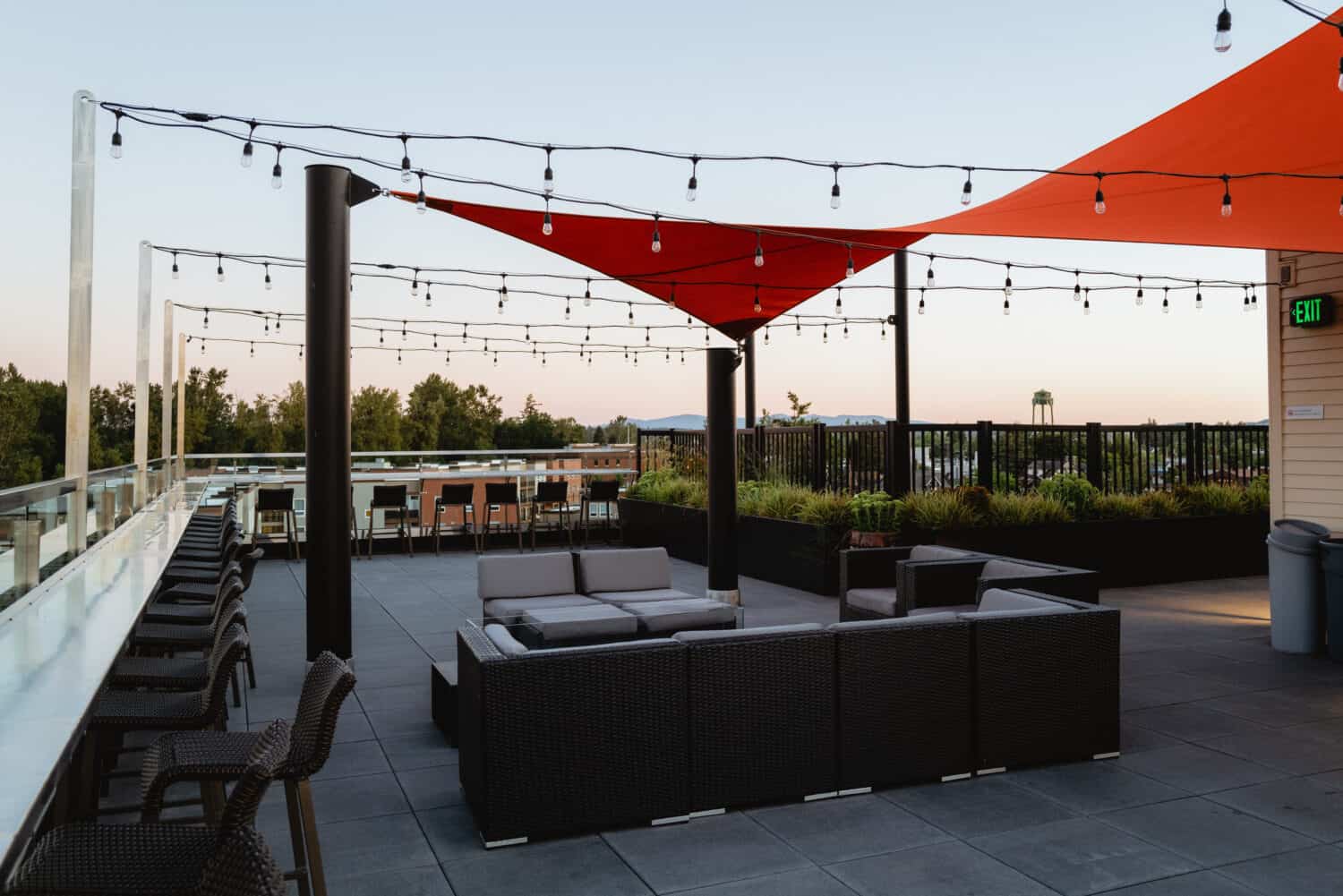 The Independence Hotel Rooftop Deck