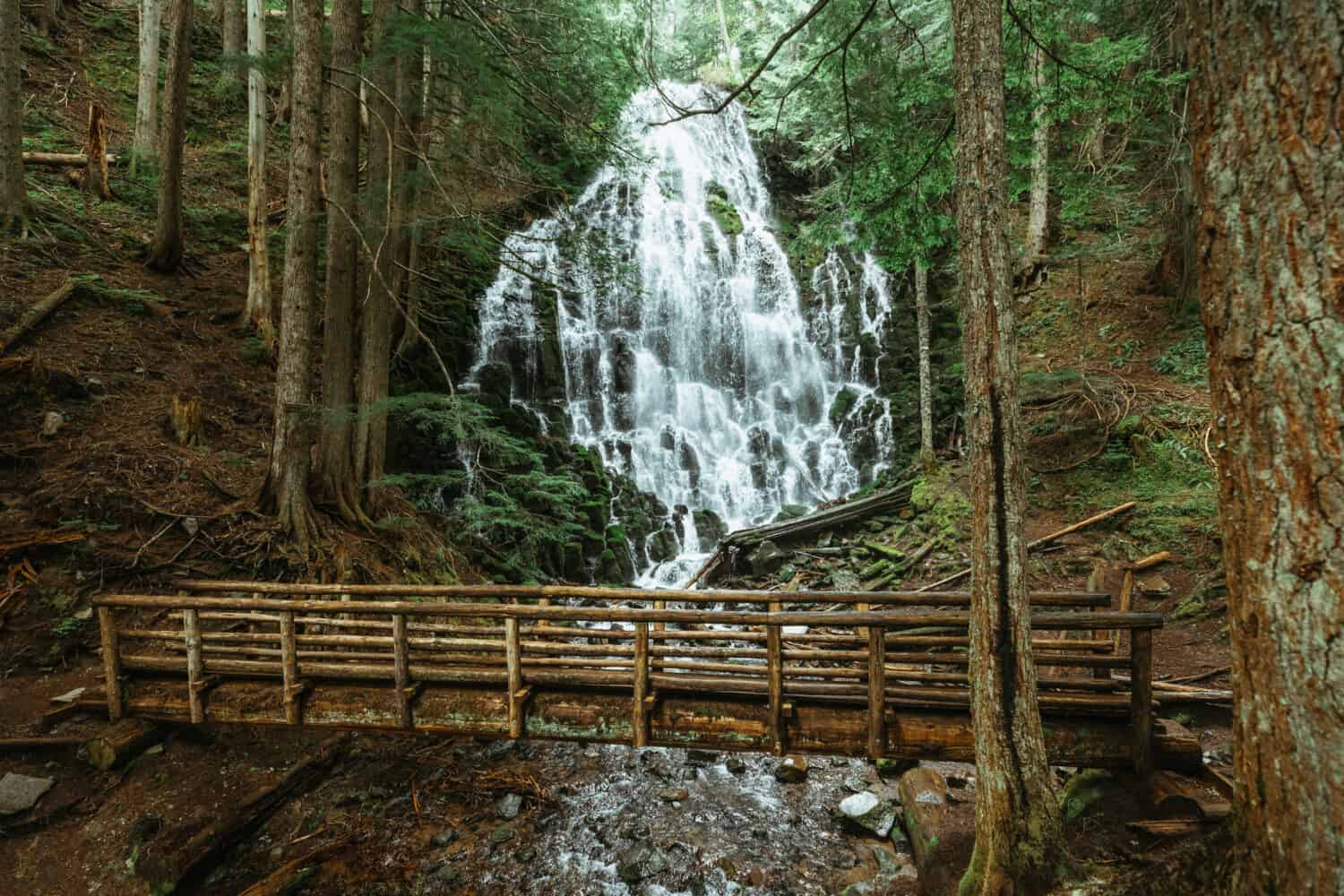 Ramona Falls in Oregon