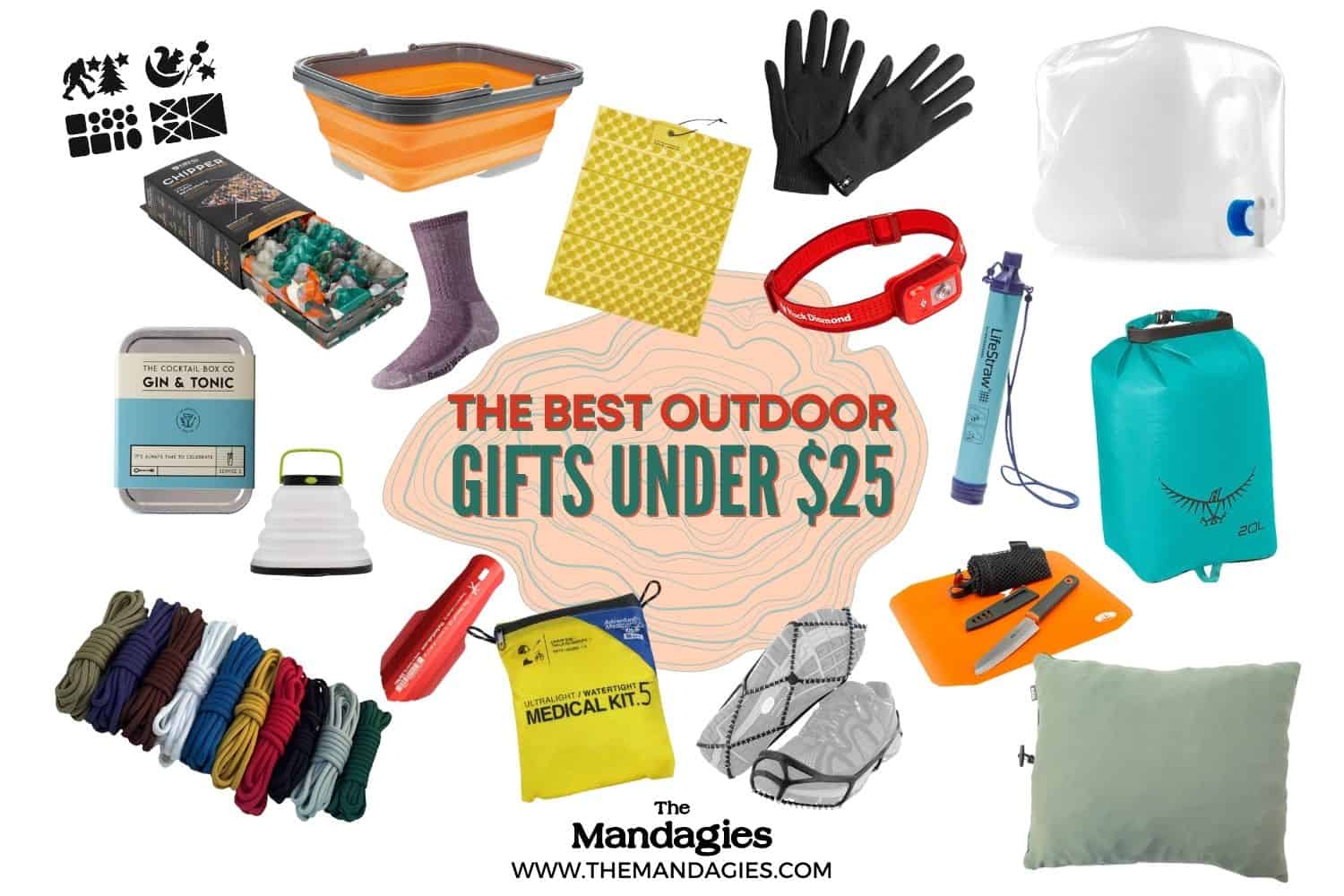 20 Awesome Outdoor Gifts Under $25