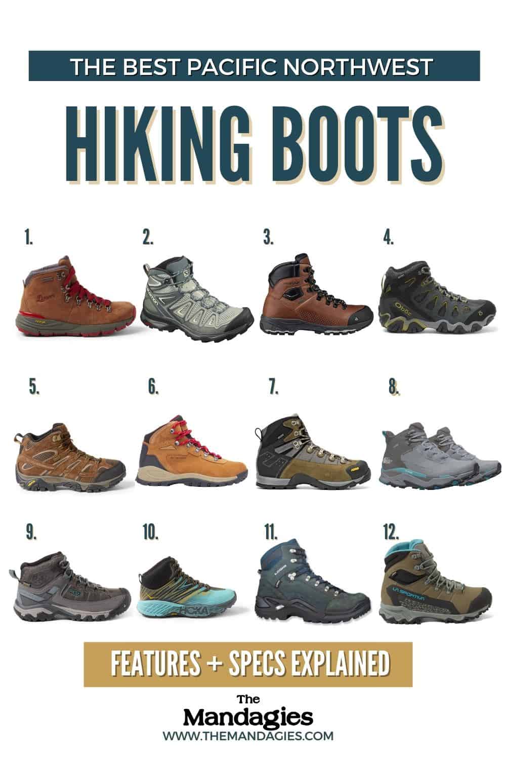 The 12 Best Hiking Boots For Pacific Northwest Trails (According To Our ...