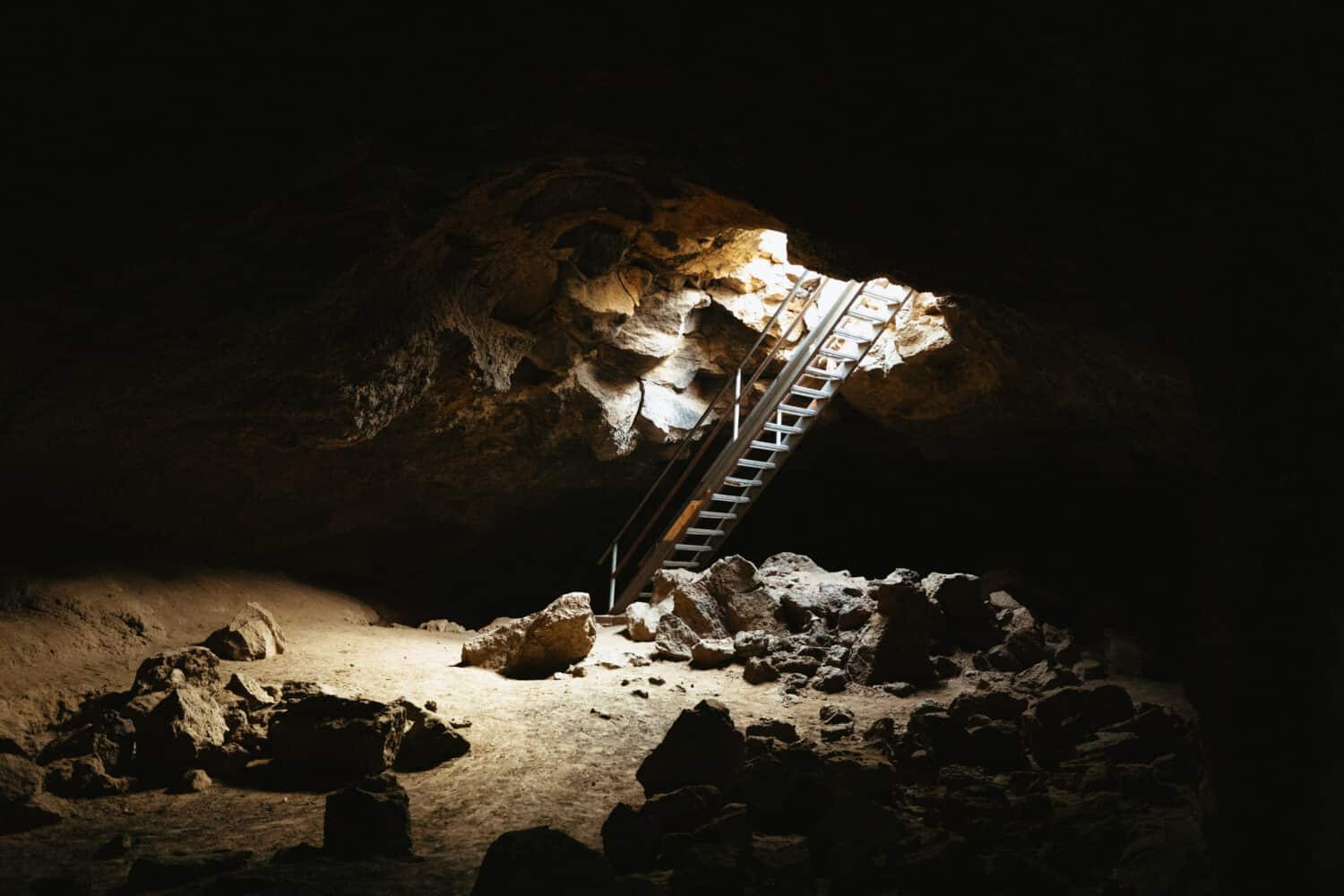 Boyd Cave in Bend, Oregon