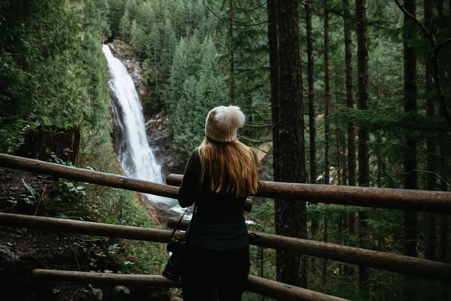 Winter Day Trips From Seattle - Hike Wallace Falls - The Mandagies