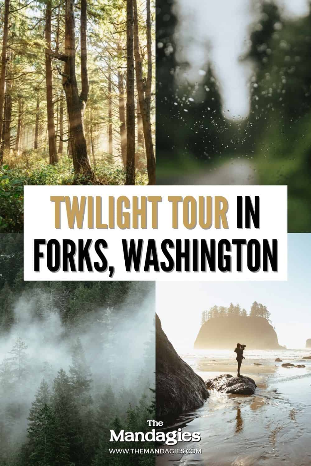 The Best Twilight Tour In Forks Washington (Map For Books and Movies. in the PNW)