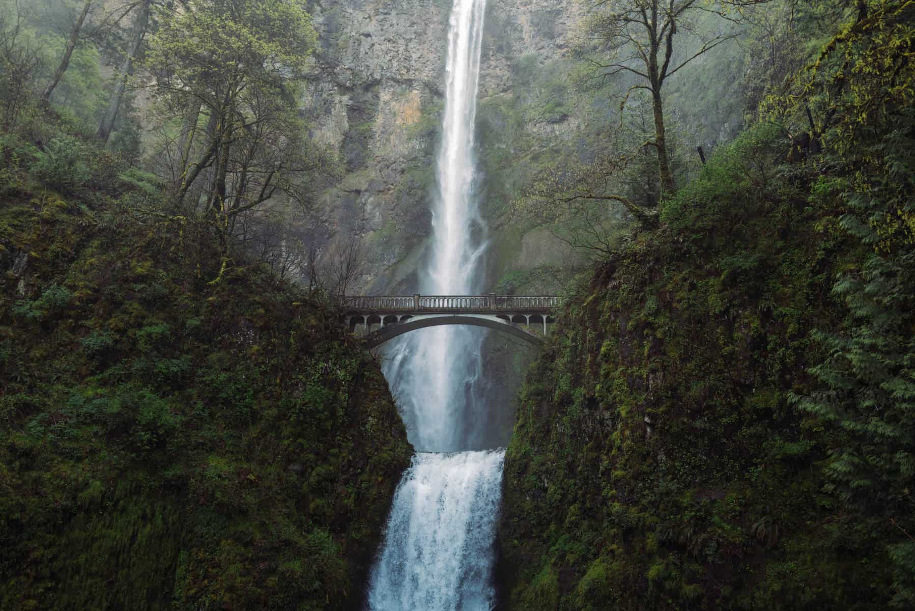 Columbia River Gorge Waterfalls - Feature Image