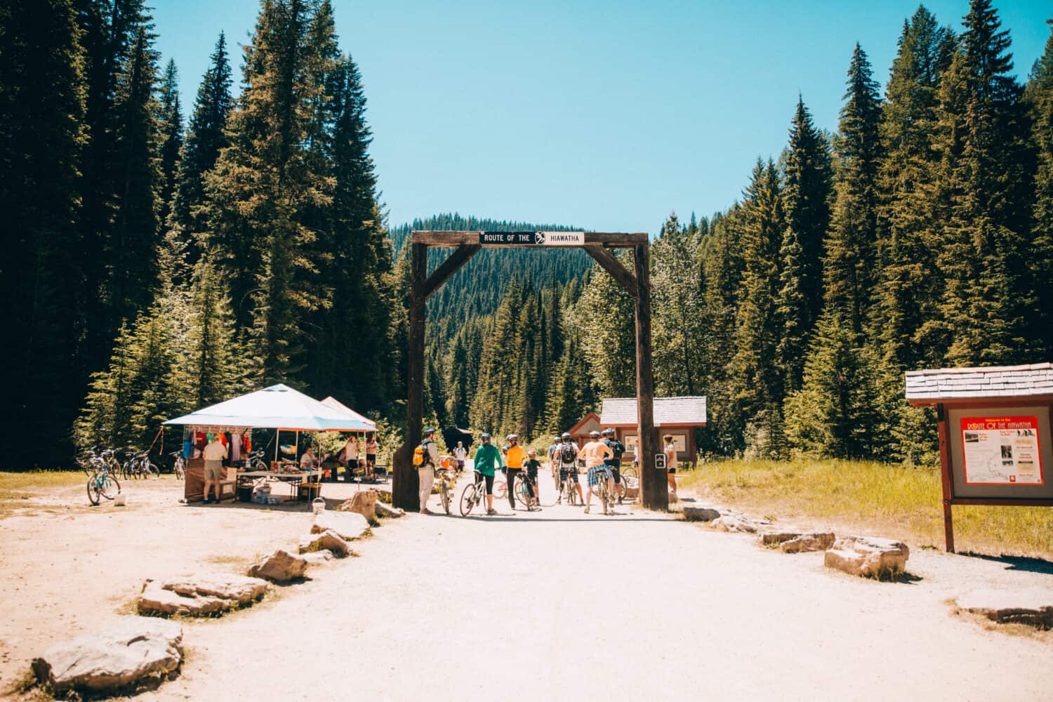 Route of the Hiawatha Trailhead