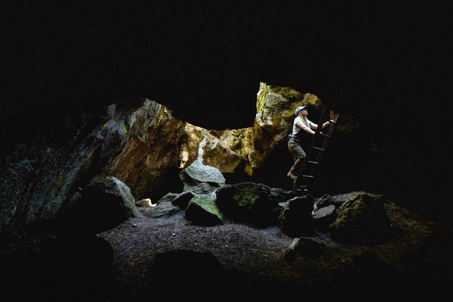 Skylight Cave in Oregon