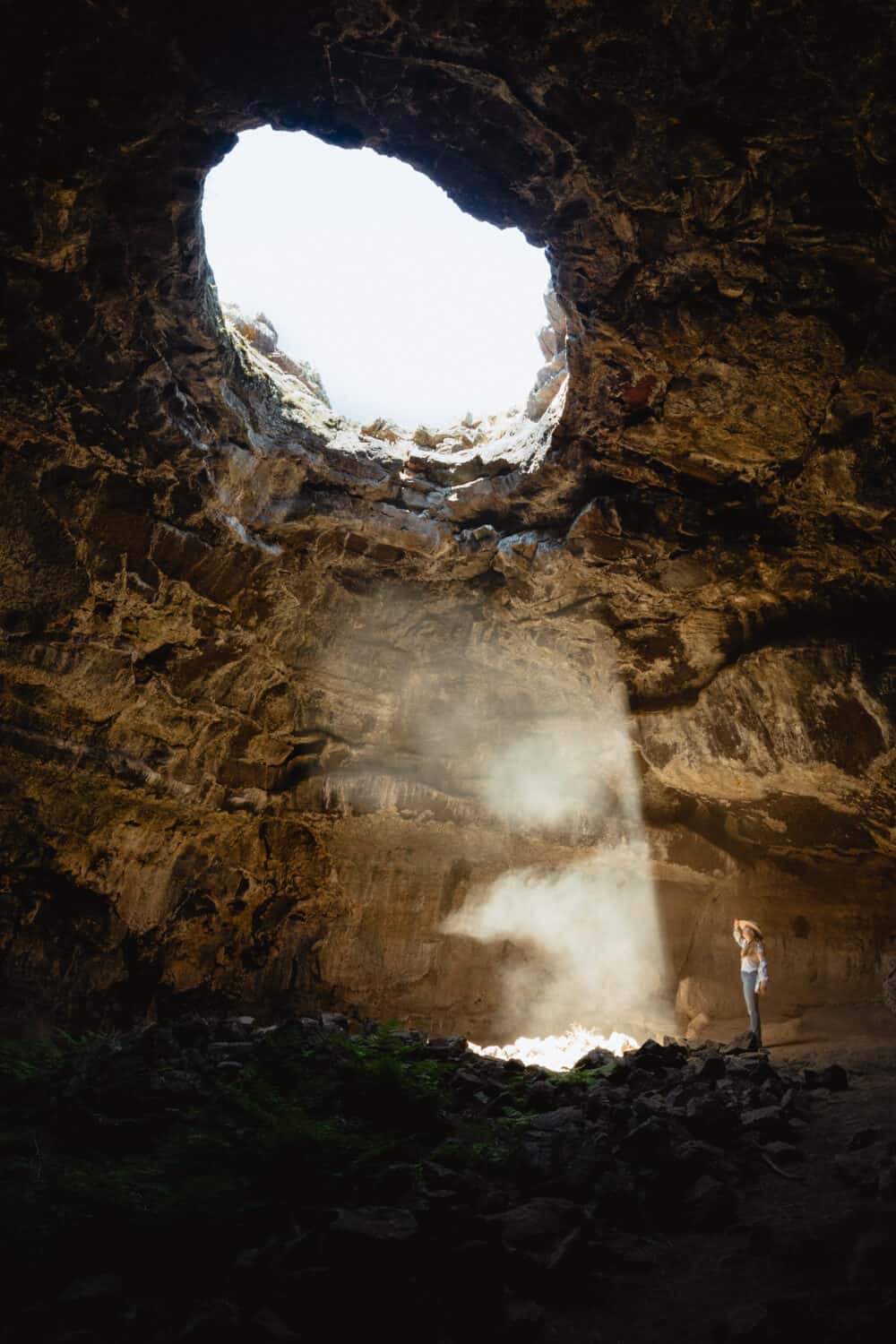 Tea Kettle Cave near Gooding, Idaho