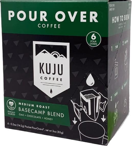 Kuju Coffee Single Serve Pour Over Pack 6