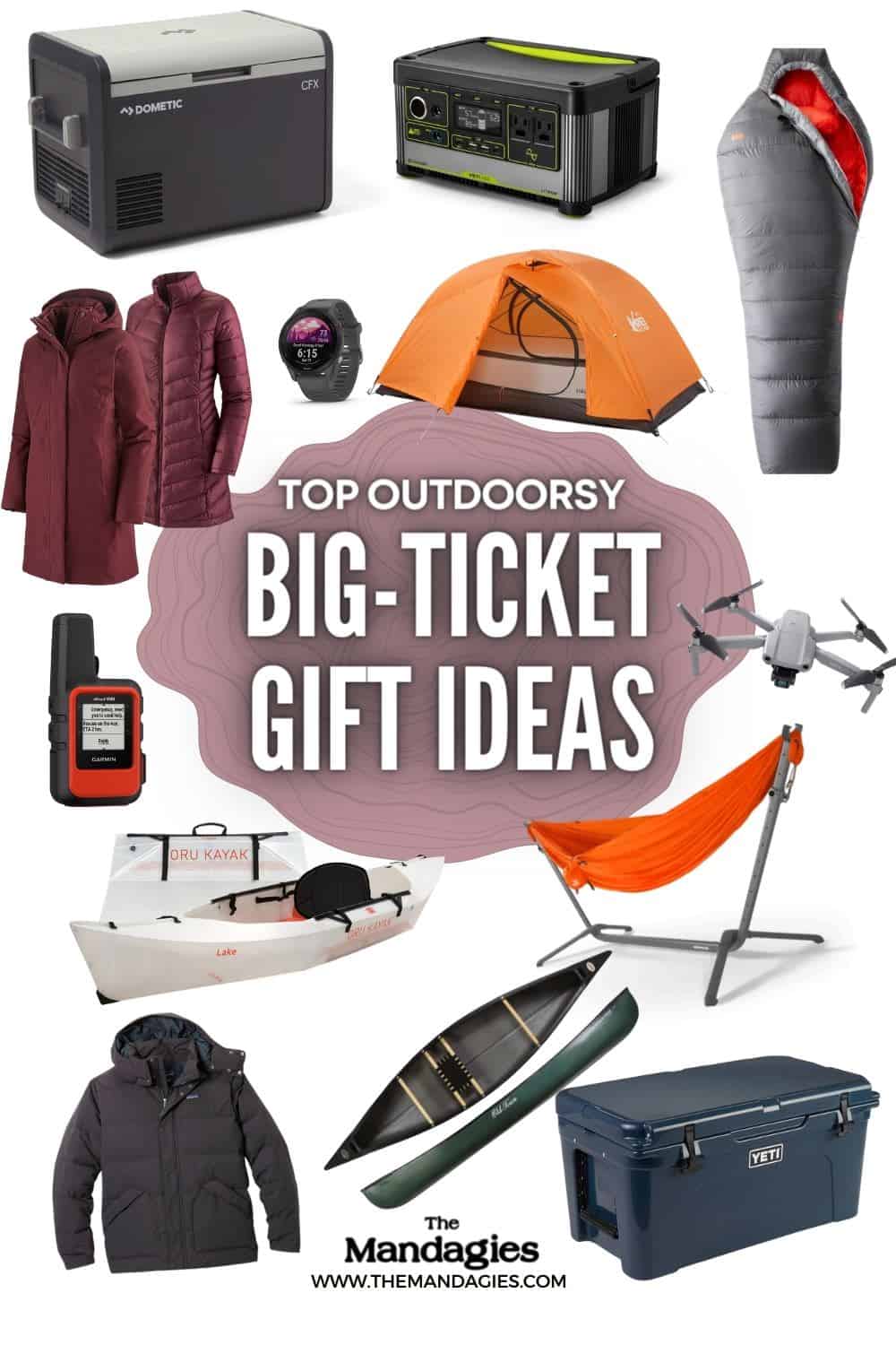 Big Ticket Gift Ideas for the Outdoors - Pin1