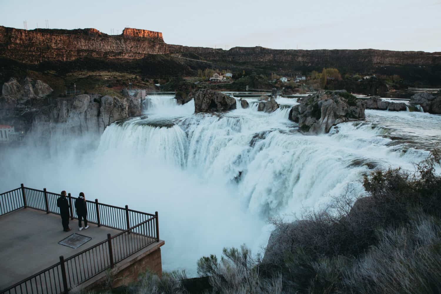 Shoshone Falls during spring