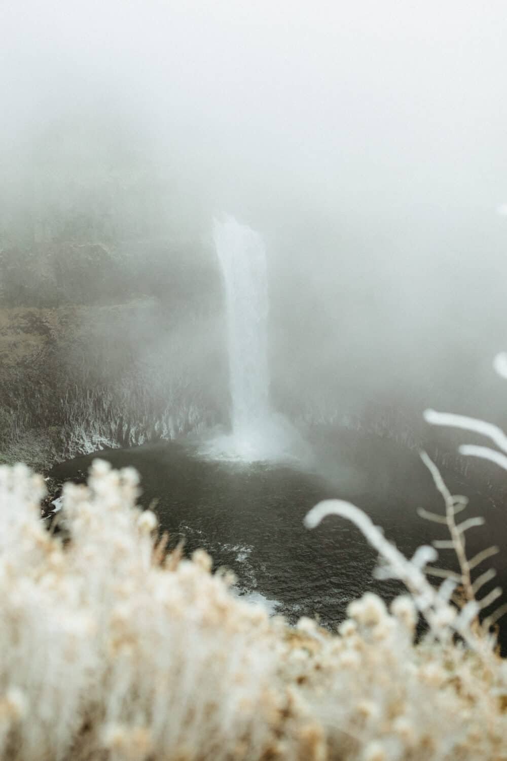 Frozen Palouse Falls State Park