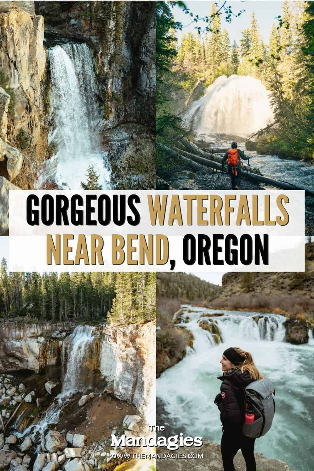 Waterfalls in Bend Oregon - Pin2