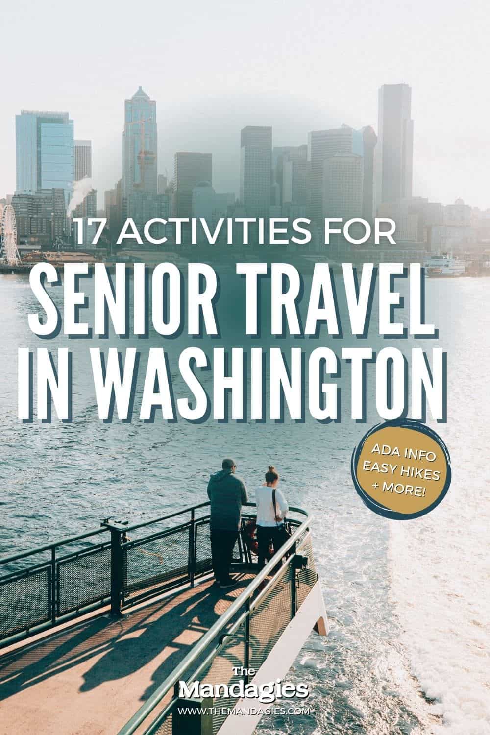 Are you traveling to the Pacific Northwest with older friends of family? We’re sharing the best activities for seniors in Washington state!