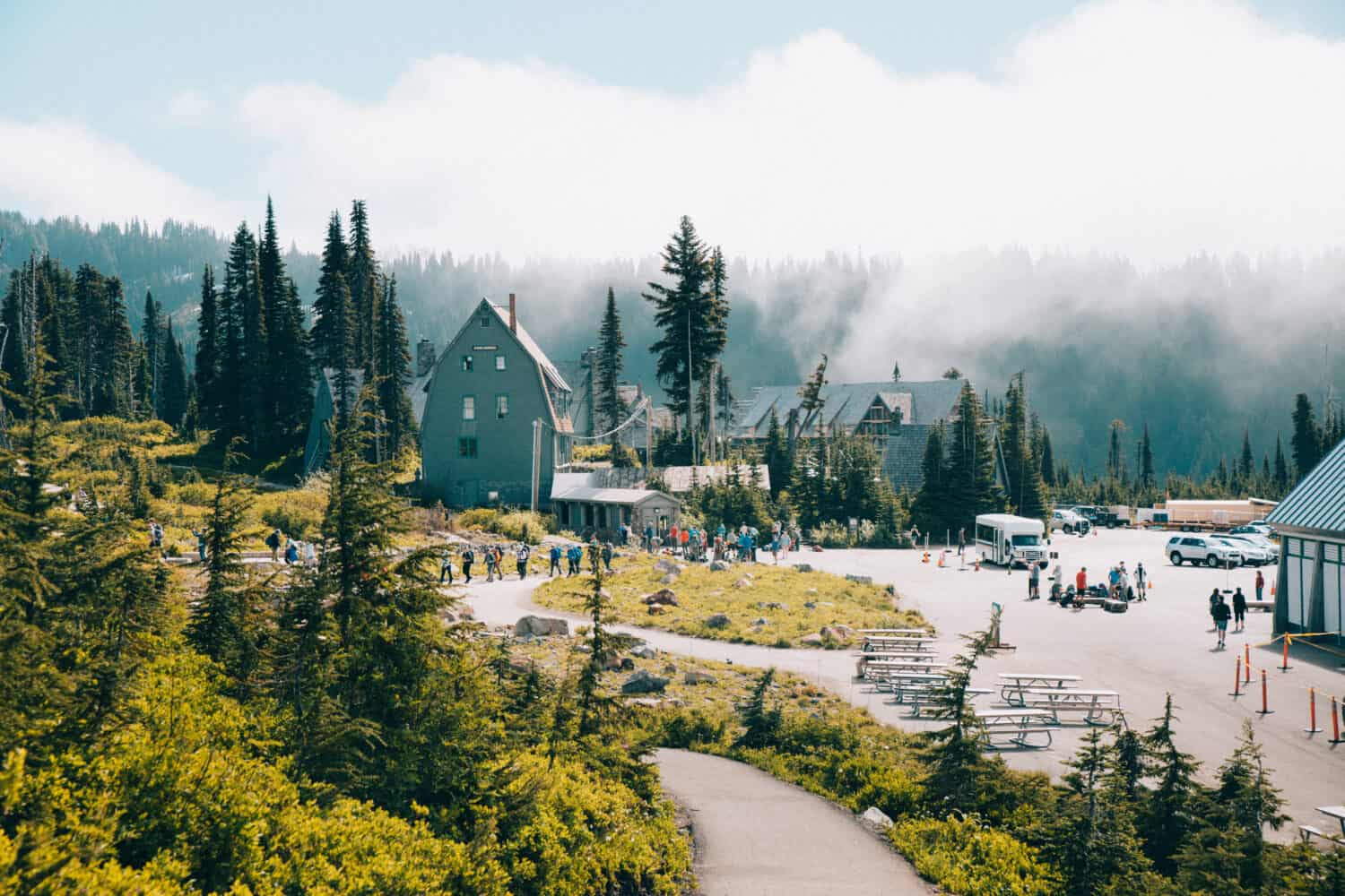 Paradise Area of Mount Rainier National Park