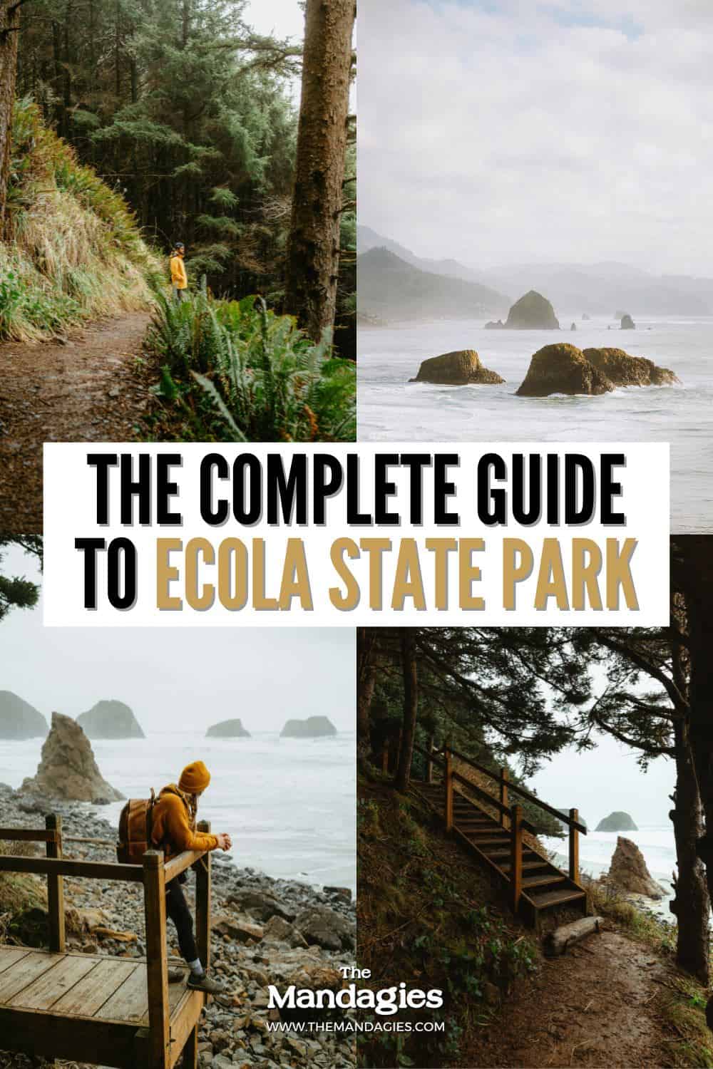 The Complete Guide To Ecola State Park Oregon - TheMandagies.com Pin 3