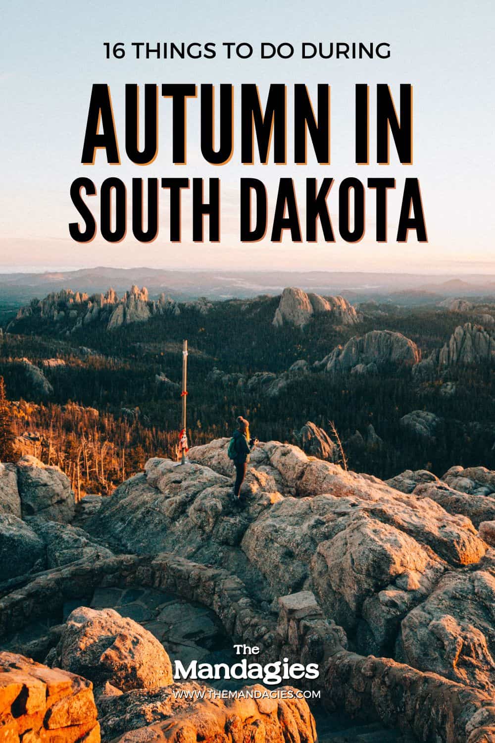 Things to do in Autumn in South Dakota - The Mandagies Pinterest Pin 3