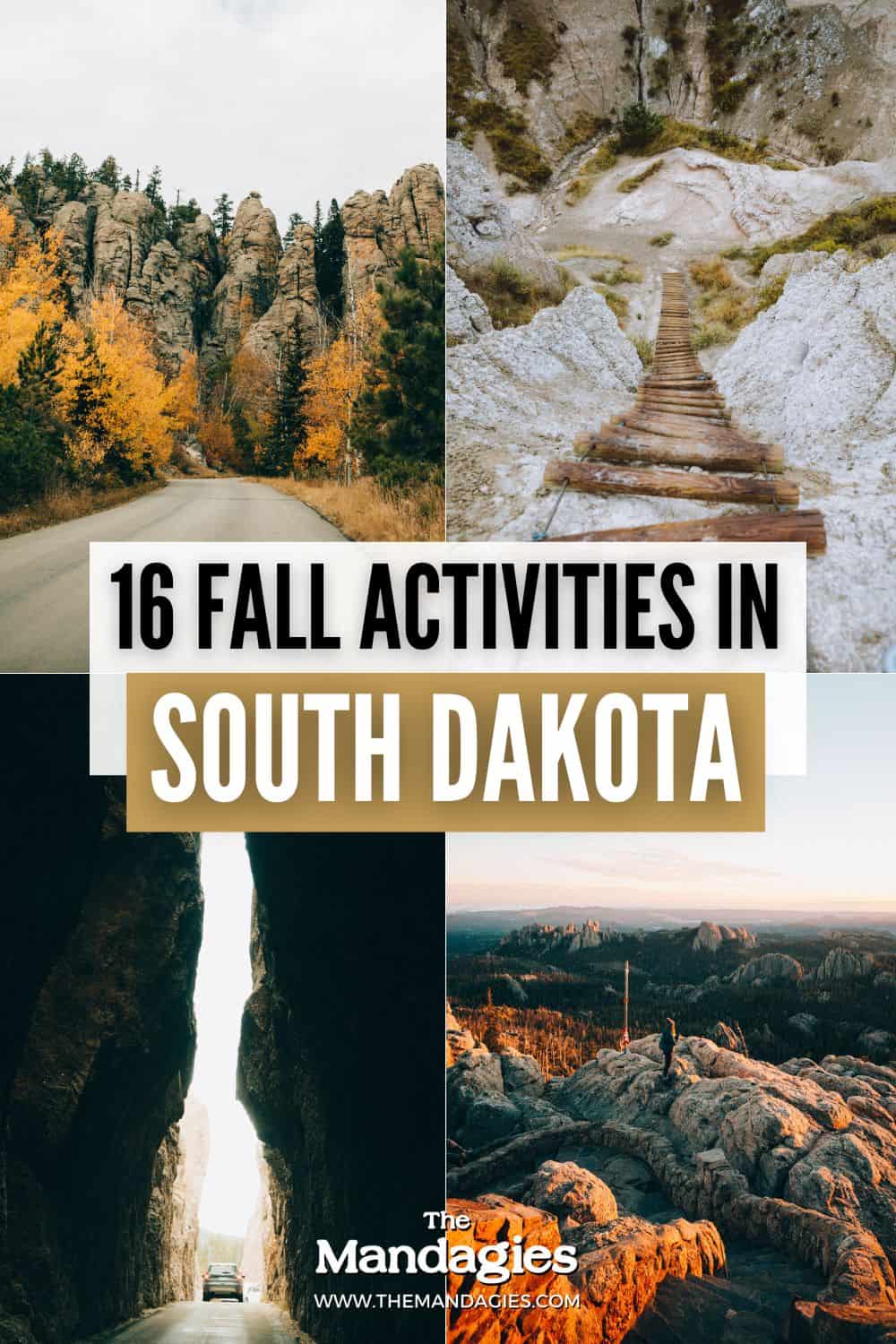 Fall Things To Do in South Dakota The Mandagies Pinterest Pin 5