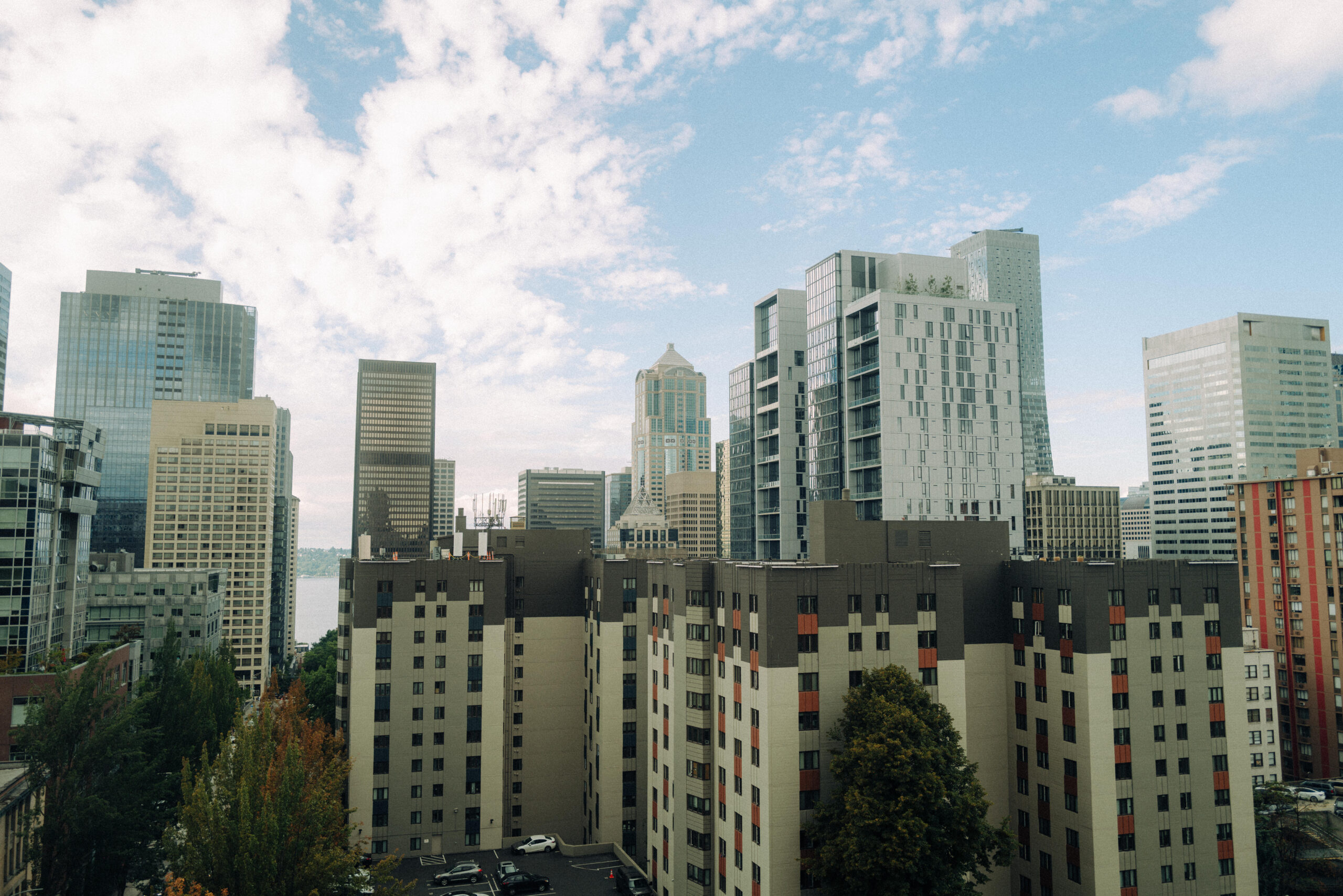 Downtown Seattle City Skyline